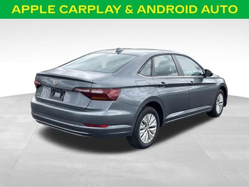 Platinum Gray Metallic 2019 Volkswagen Jetta 1.4T S