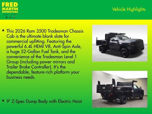 2026 RAM 3500 Tradesman