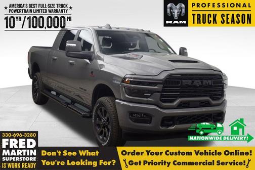 Ceramic Gray Clearcoat 2026 RAM 2500 Laramie