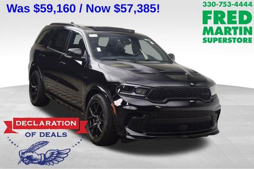 DB Black Crystal Clearcoat 2026 Dodge Durango GT Plus HEMI V8