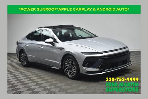 Silver 2026 Hyundai SONATA Hybrid SEL