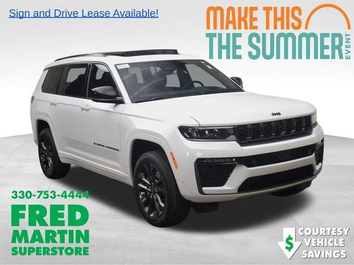 Bright White Clearcoat 2026 Jeep Grand Cherokee L Limited