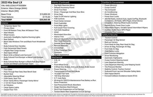 2023 Kia Soul LX