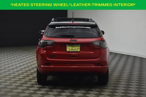 Red 2024 Jeep Compass Limited