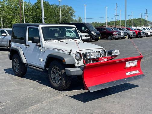 Bright White Clearcoat 2017 Jeep Wrangler Rubicon