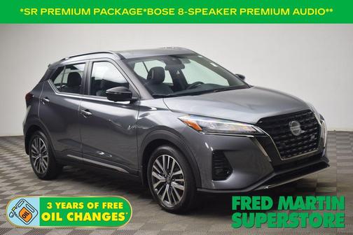 Gun Metallic 2021 Nissan Kicks SR