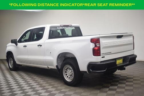 Summit White 2022 Chevrolet Silverado 1500 WT