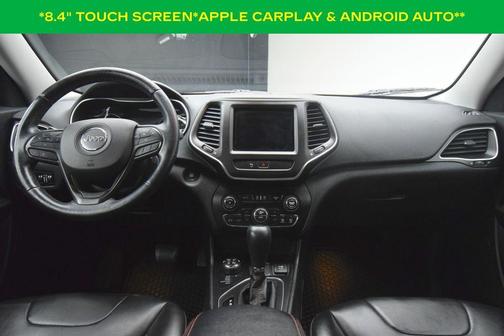 Bright White Clearcoat 2019 Jeep Cherokee Trailhawk