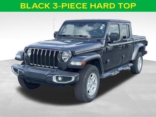 Granite Crystal Clearcoat Metallic 2022 Jeep Gladiator Sport