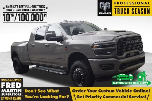 Ceramic Gray Clearcoat 2026 RAM 3500 Laramie