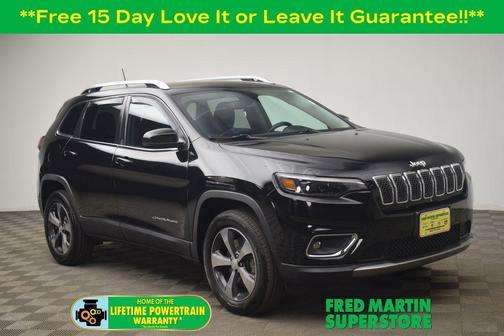 Diamond Black 2019 Jeep Cherokee Limited