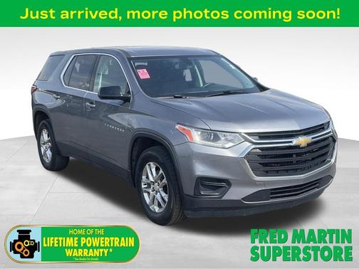 Satin Steel Metallic 2019 Chevrolet Traverse LS