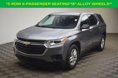 Satin Steel Metallic 2019 Chevrolet Traverse LS