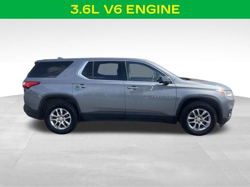 Satin Steel Metallic 2019 Chevrolet Traverse LS