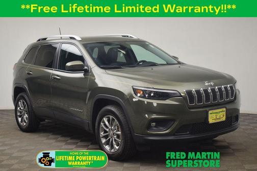 Olive Green Pearlcoat 2020 Jeep Cherokee Latitude Plus