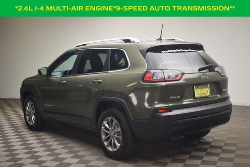 Olive Green Pearlcoat 2020 Jeep Cherokee Latitude Plus