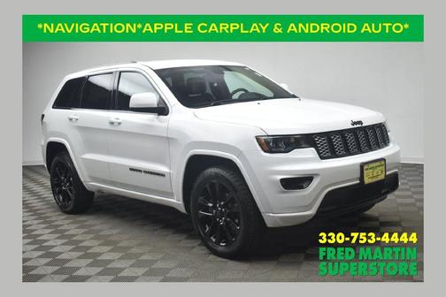 Bright White Clearcoat 2020 Jeep Grand Cherokee Altitude