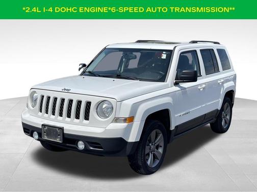 Bright White Clearcoat 2015 Jeep Patriot High Altitude