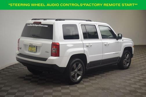 Bright White Clearcoat 2015 Jeep Patriot High Altitude