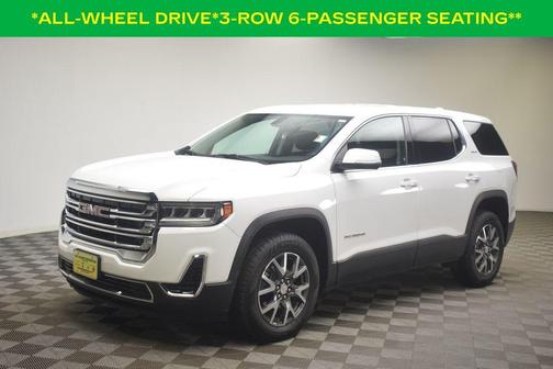 Summit White 2020 GMC Acadia SLE