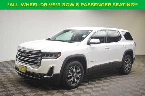 Summit White 2020 GMC Acadia SLE