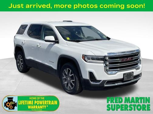 Summit White 2020 GMC Acadia SLE