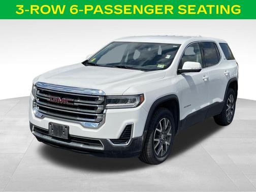 Summit White 2020 GMC Acadia SLE