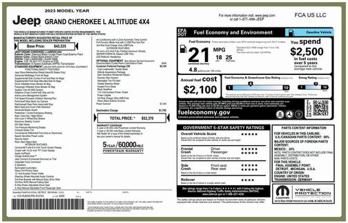 2023 Jeep Grand Cherokee L Laredo