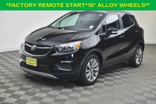 Ebony Twilight Metallic 2018 Buick Encore Preferred