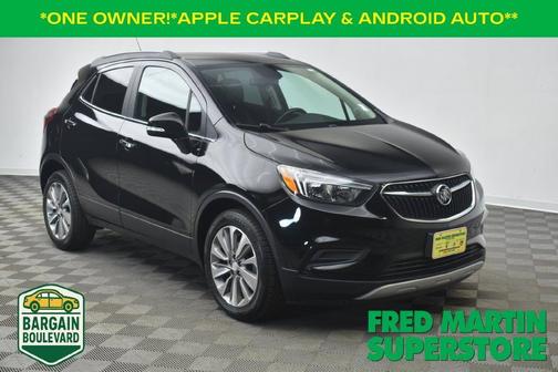 Ebony Twilight Metallic 2018 Buick Encore Preferred
