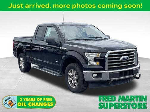 Shadow Black 2017 Ford F-150 XLT