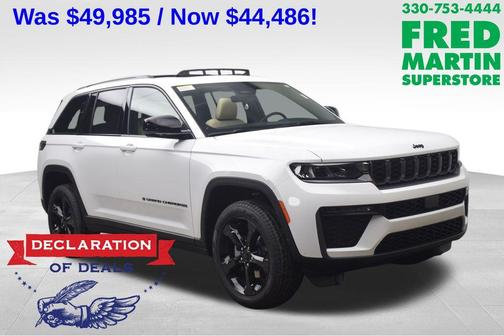 Bright White Clearcoat 2026 Jeep Grand Cherokee Limited