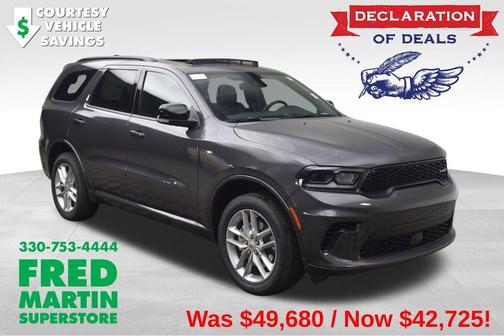 Vapor Gray 2026 Dodge Durango GT