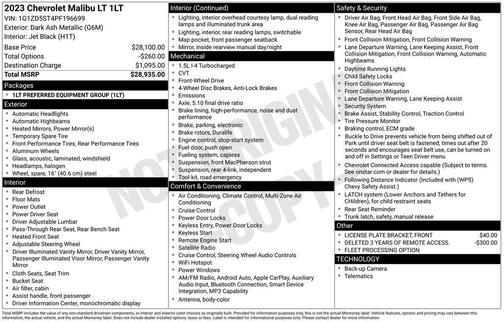 2023 Chevrolet Malibu LT