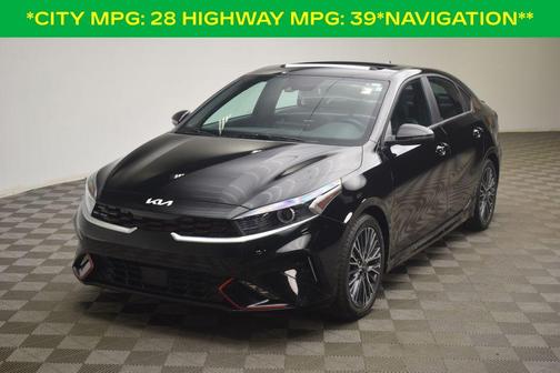 Aurora Black Pearl 2023 Kia Forte GT-Line