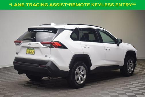 Super White 2020 Toyota RAV4 LE