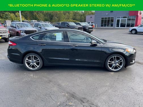 Tuxedo Black Metallic 2014 Ford Fusion Titanium