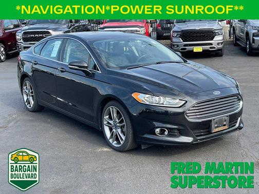 Tuxedo Black Metallic 2014 Ford Fusion Titanium