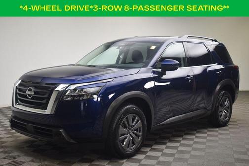 Deep Ocean Blue 2025 Nissan Pathfinder SV