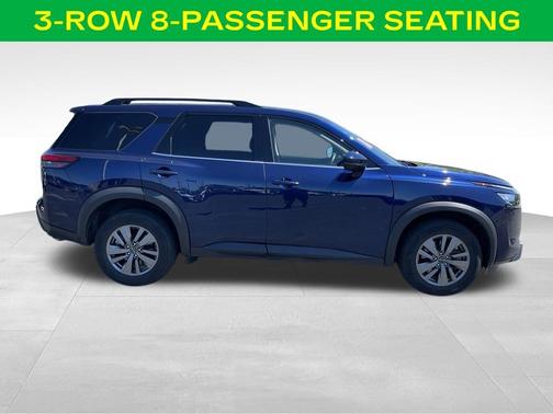 Deep Ocean Blue 2025 Nissan Pathfinder SV