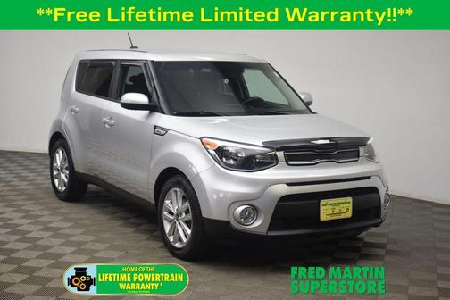 Bright Silver 2018 Kia Soul +