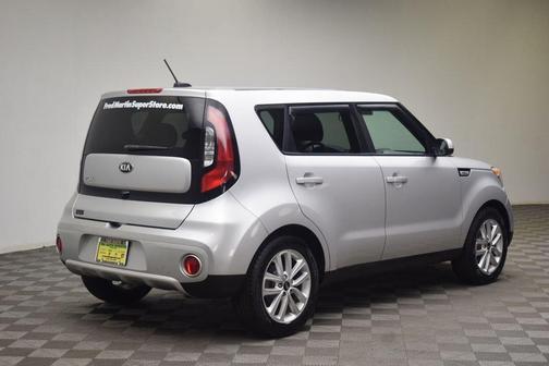 Bright Silver 2018 Kia Soul +