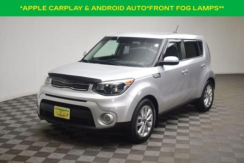 Bright Silver 2018 Kia Soul +