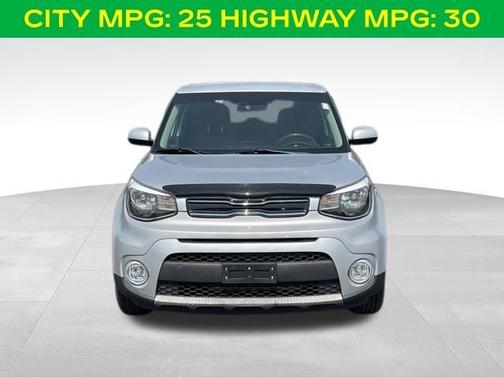 Bright Silver 2018 Kia Soul +