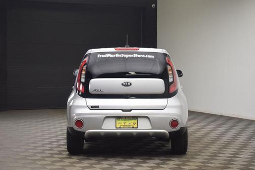 Bright Silver 2018 Kia Soul +