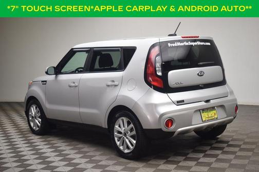 Bright Silver 2018 Kia Soul +