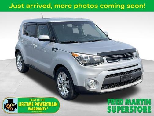 Bright Silver 2018 Kia Soul +