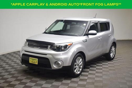 Bright Silver 2018 Kia Soul +
