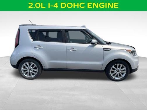 Bright Silver 2018 Kia Soul +