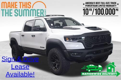 Bright White Clearcoat 2026 RAM 1500 RHO